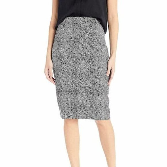Kasper Womens Jacquard Slim Pencil Skirt Skirt Size 10 - Picture 1 of 4